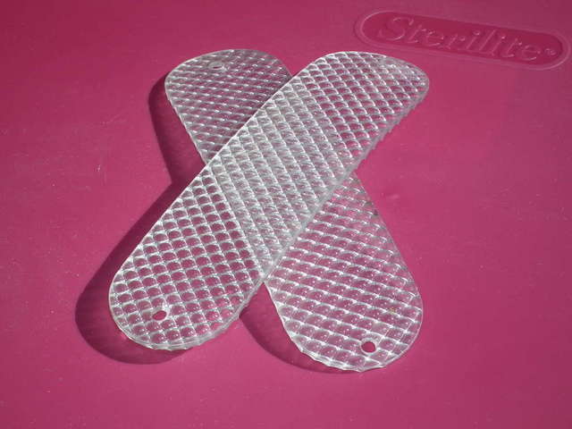 Clear turn signal lenses