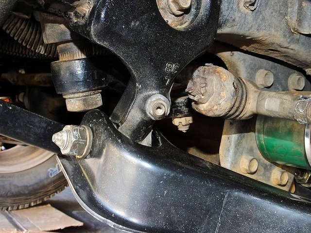 Repaired driver side Lower control arm