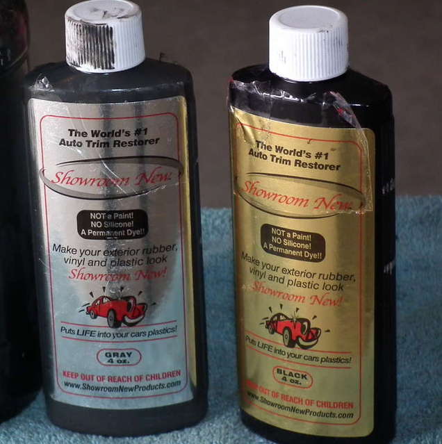 Showroom New Auto trim restorer/dye