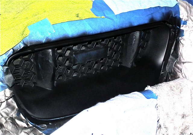 Matte/Satin painted front grill