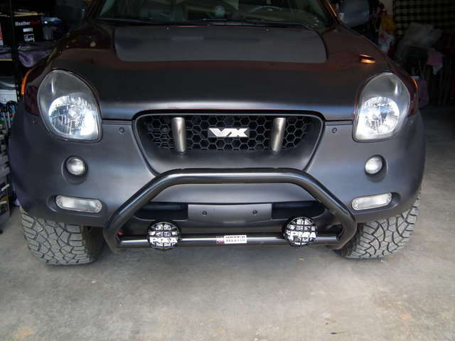 Matte/Satin painted front grill
