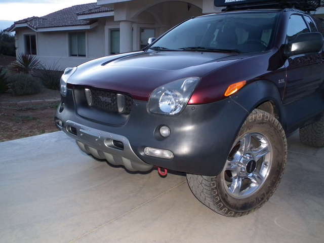 Front skid installed
