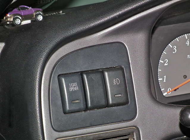 3 Button panel from a Rodeo installed