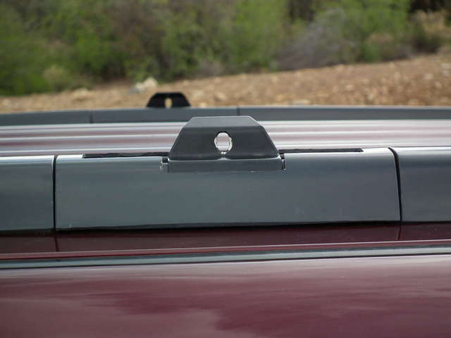 Modified Rail Caps - Passenger - Rear