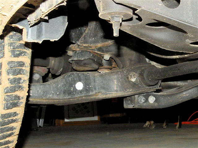 Front Left Bump Stop