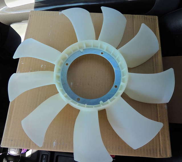 Old vs. new OEM fan blade