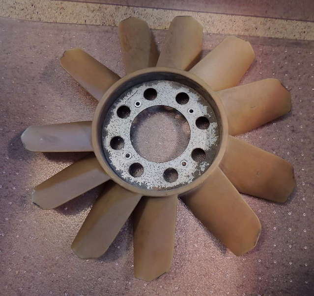 Old vs. new OEM fan blade