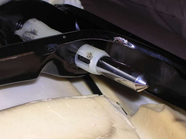 Bottom clip removed