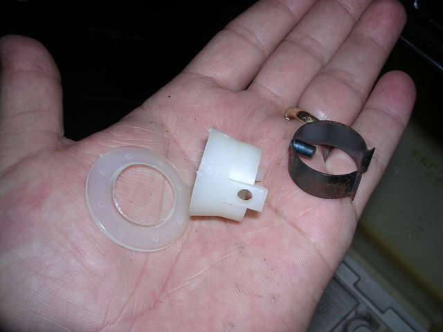 These are the parts I removed