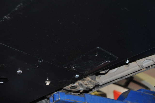 Kilby skid plates installed