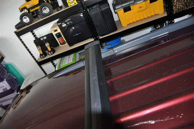 Roof rack before using 303 Aerospace Protectant