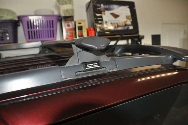 Roof rack before using 303 Aerospace Protectant