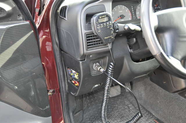 CB installed on left side
