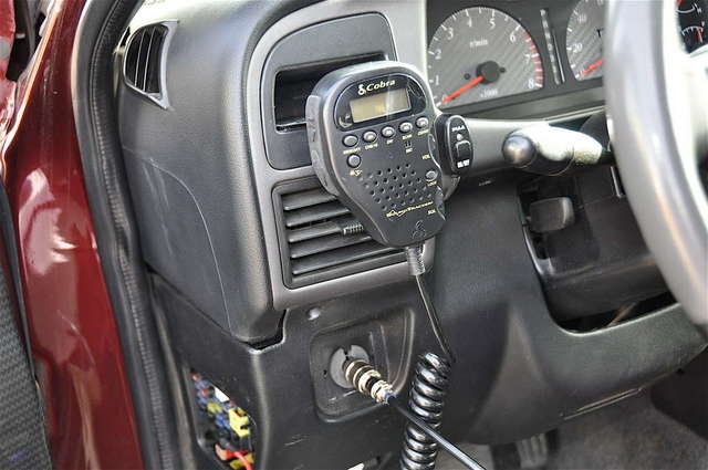 CB installed on left side