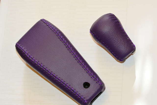 custom leather shifts covers