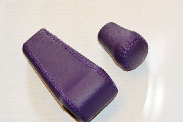custom leather shifts covers