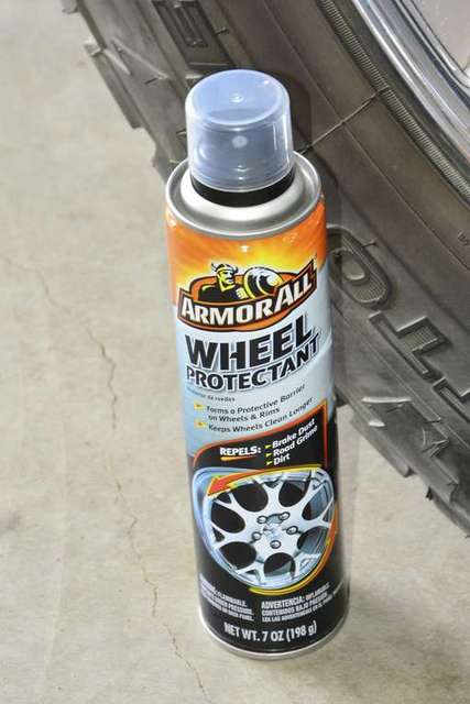 Armor-All wheel protectant spray