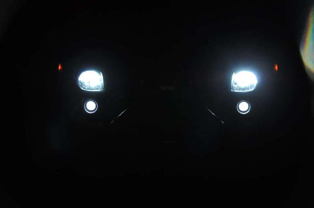 New HID headlights, 25 LED towers in round marker lights