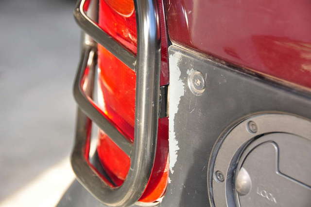 Custom tail light guards