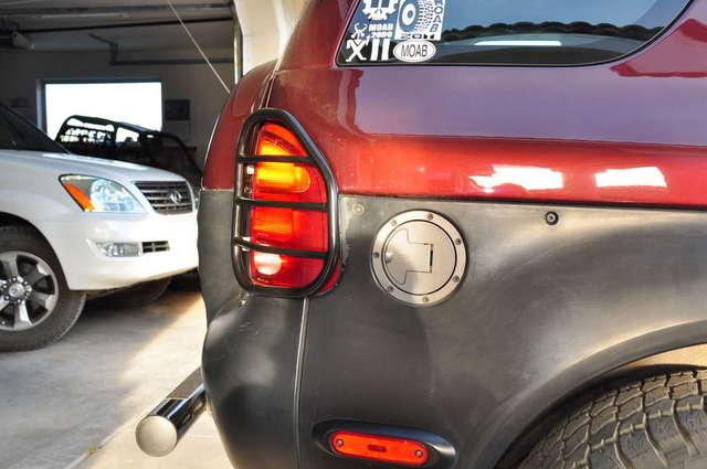 Custom tail light guards