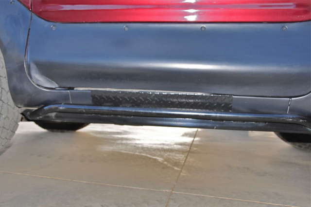 Aluminum diamond treadplate sill plates