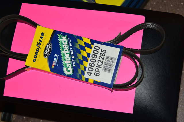 **USED** OEM serpentine belt