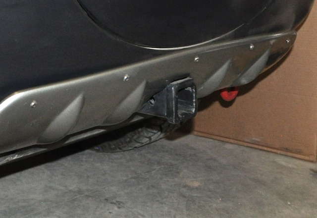 Tone style hitch with Ron skid plate