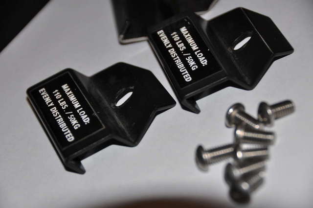 OEM roof rack metal brackets