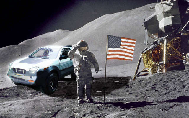Don Moore on the Moon