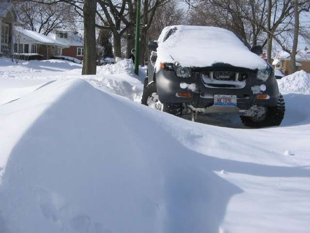 VX in the snow