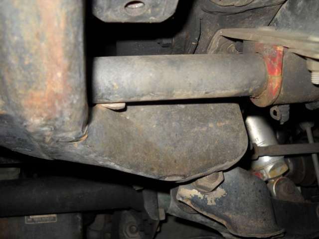 Front skid plate mount