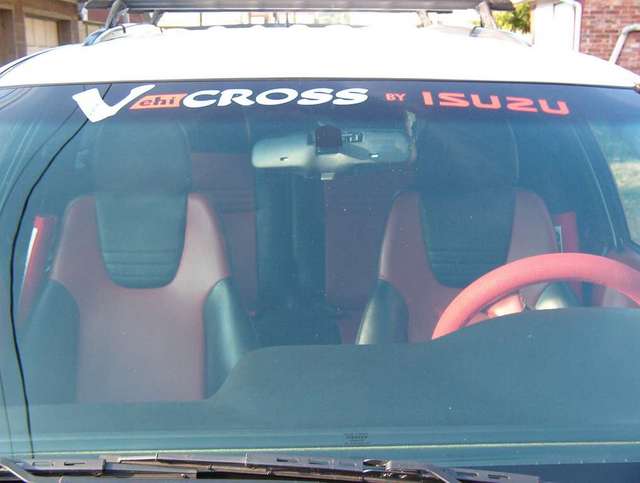 new windshield/windshield decal