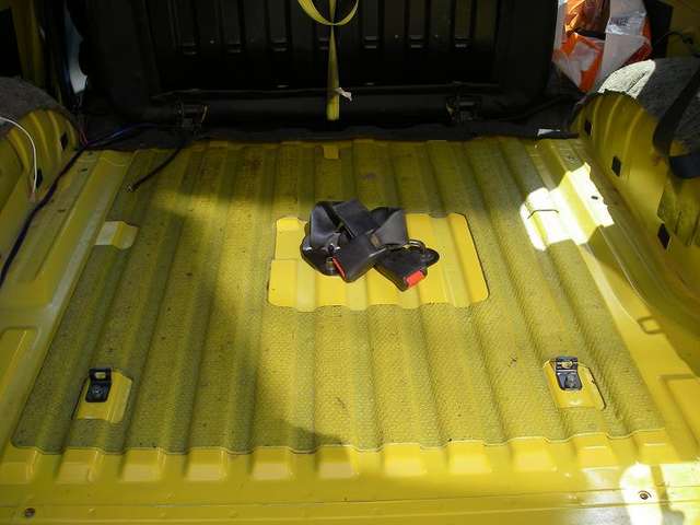 Rear cargo conversion