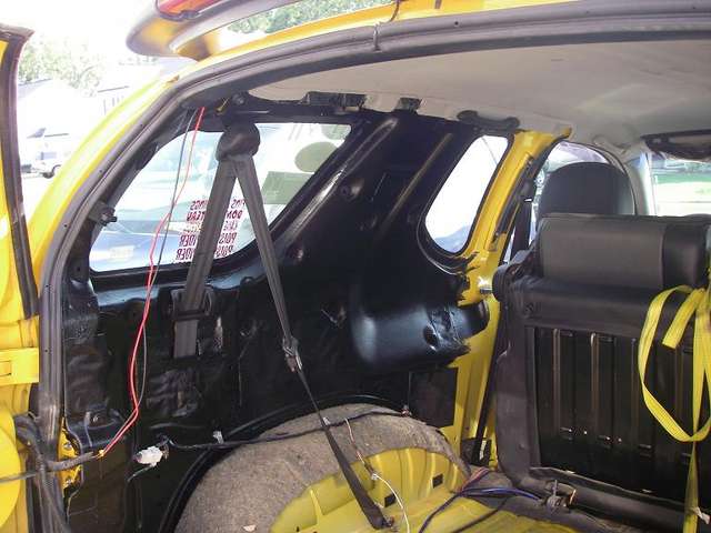 Rear cargo conversion