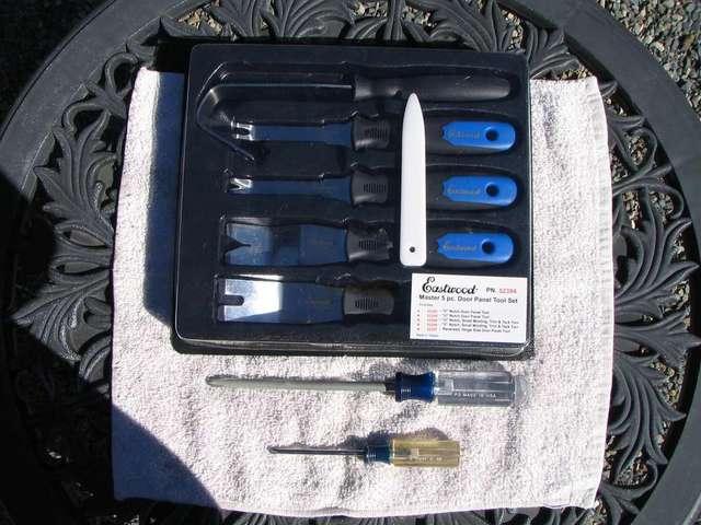 Tools for door handle repair