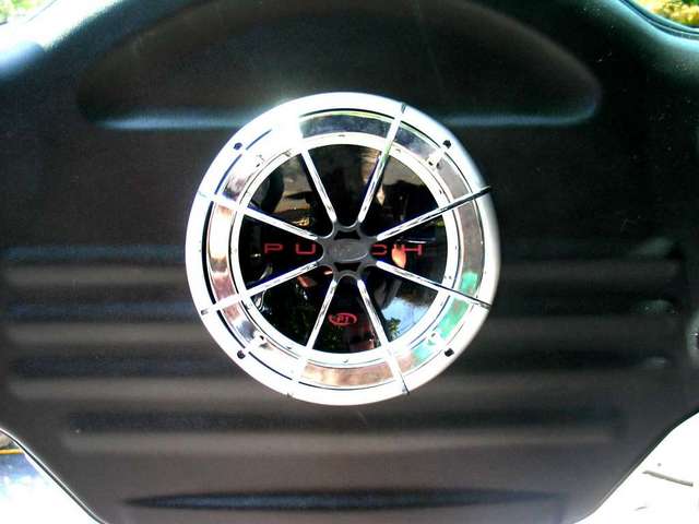 Chrome Woofer Grille