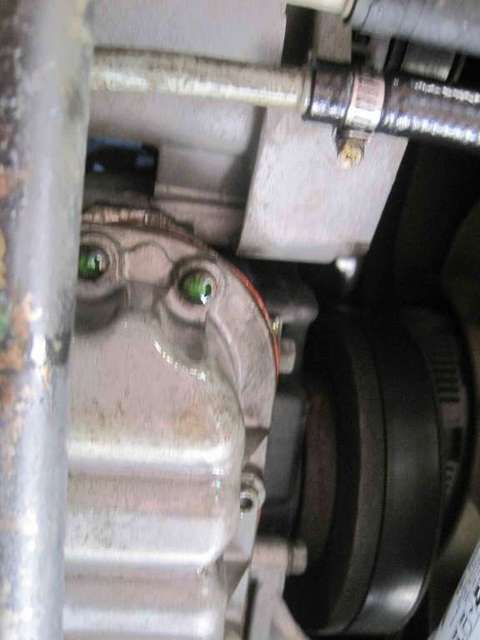 Coolant leak! We've got a coolant leak!
