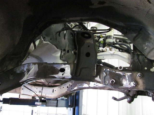Prepping the frame