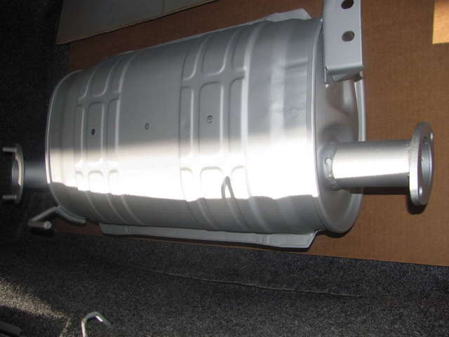 Isuzu VX Exhaust system re-fit