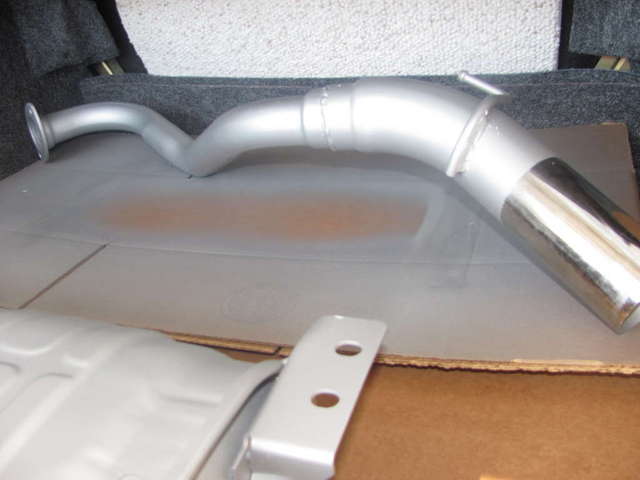Isuzu VX Exhaust system re-fit