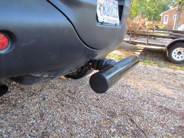 Upgraded hitch installed