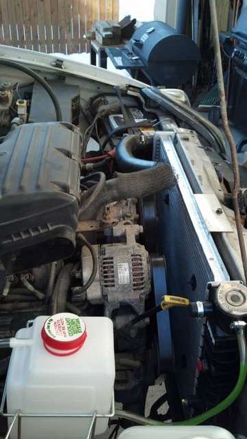 my new GM radiator