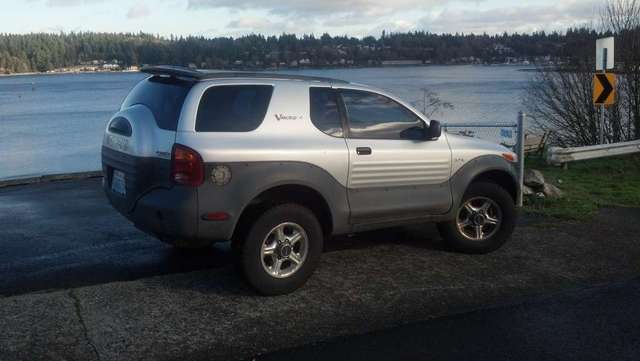 outside passenger side