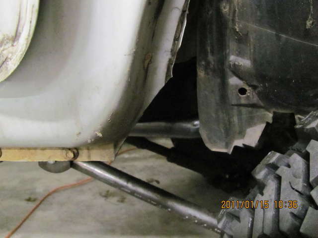 Also trimmed the underlying welding