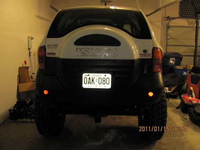 Got the rear cladding back on