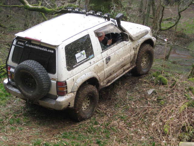 Pajero on Exmoor