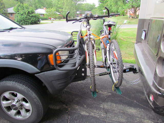 Tow Bar with bike rack