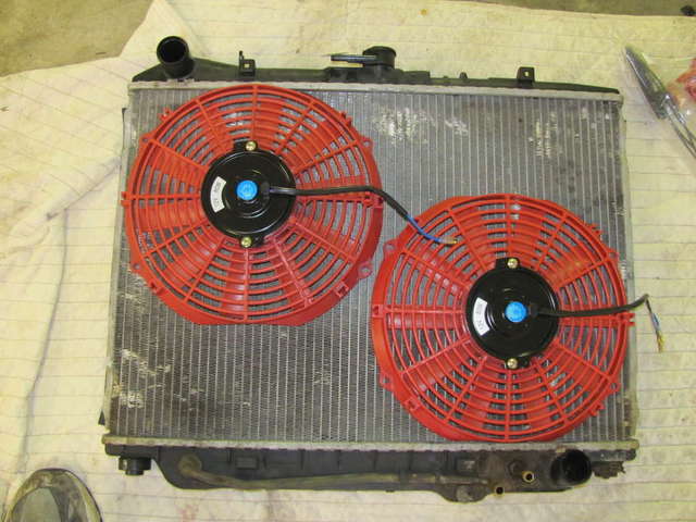 Position of fans