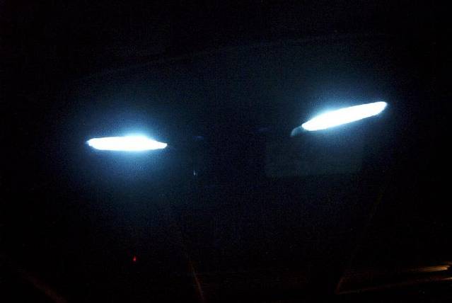 LED's in reading lights