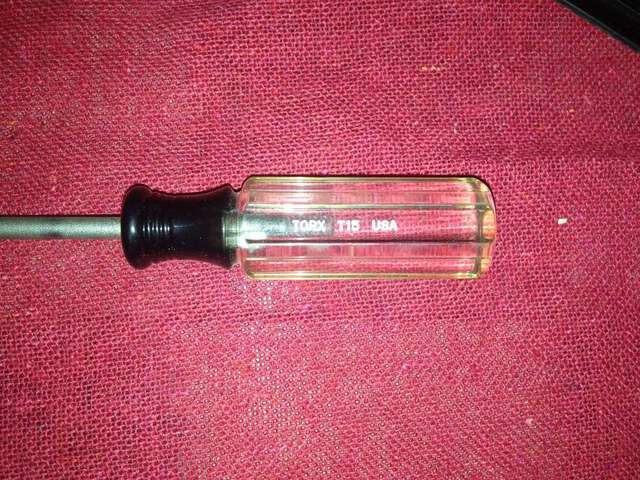 Mode Selector Switch _ T-15 Torx Wrench